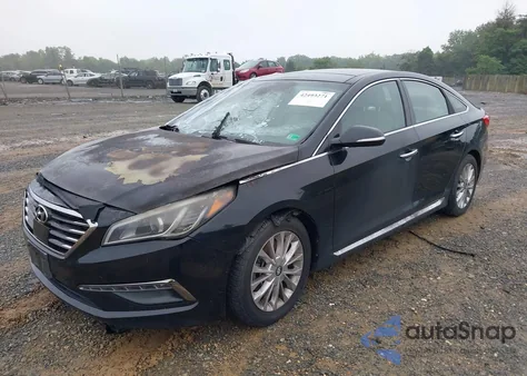 2015 Hyundai Sonata Limited from USA, damaged, VIN 5NPE34AF6FH075921